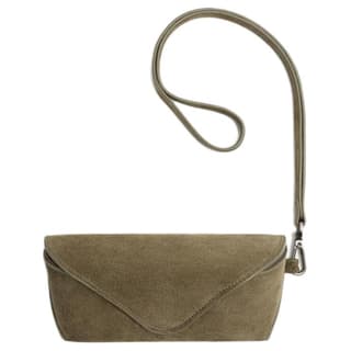 ZARA Eyeglass Pouches Khaki Green