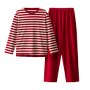 [Men's]Good Luck Red Gold Stripes