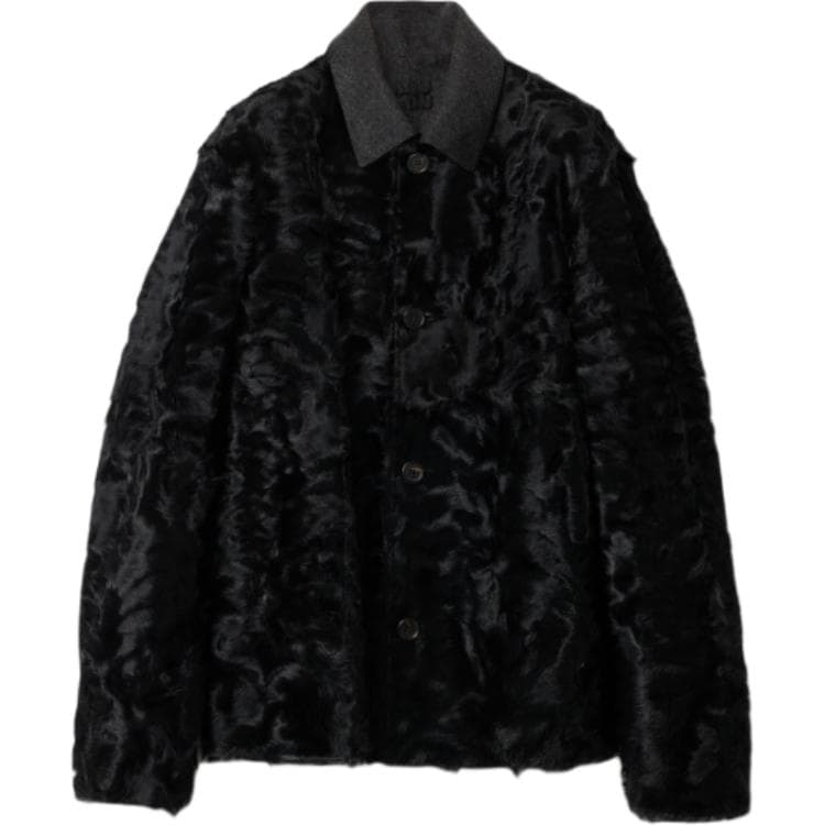 MIU MIU Furs Black Lapel Moderate