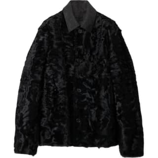 MIU MIU Furs Black Lapel Moderate