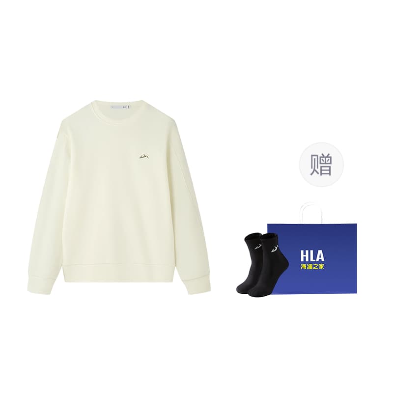 HLA Sweatshirts Crew Neck Moderate