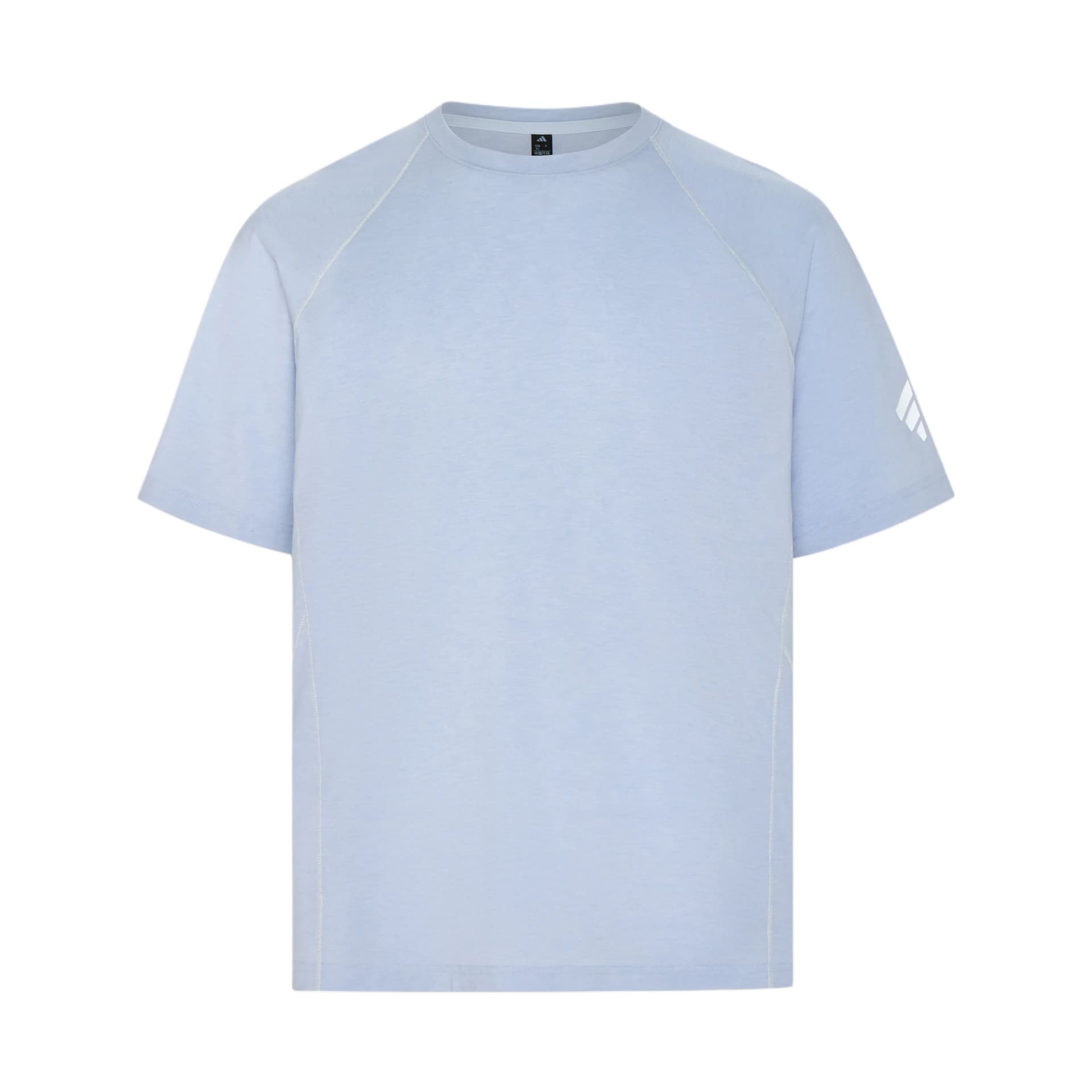 Adidas Terrex TShirts Milk White Crew Neck Moderate