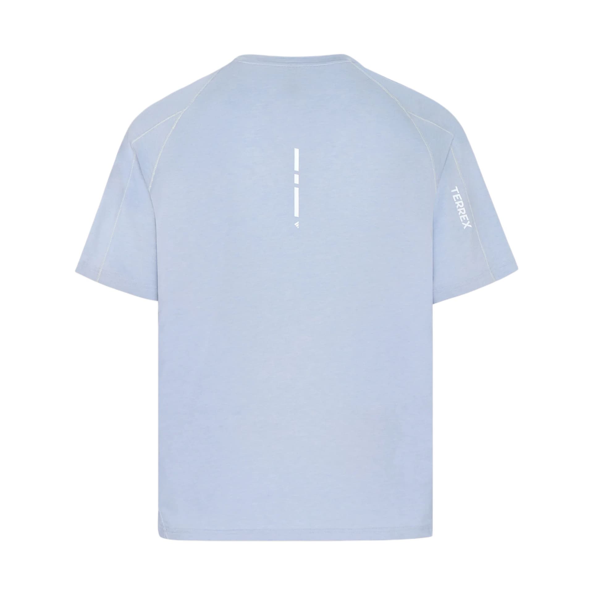Adidas Terrex TShirts Milk White Crew Neck Moderate