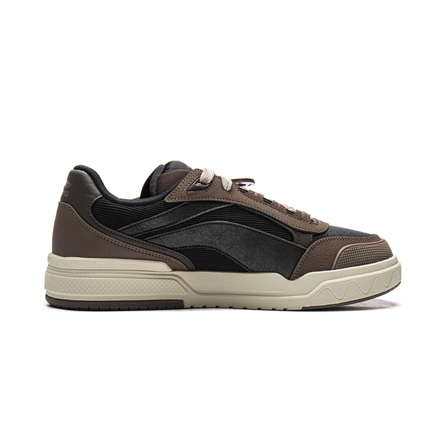 LiNing Sports Life Collection Skate Lowtop Black/Tea Milk Brown/Dark Tea Brown