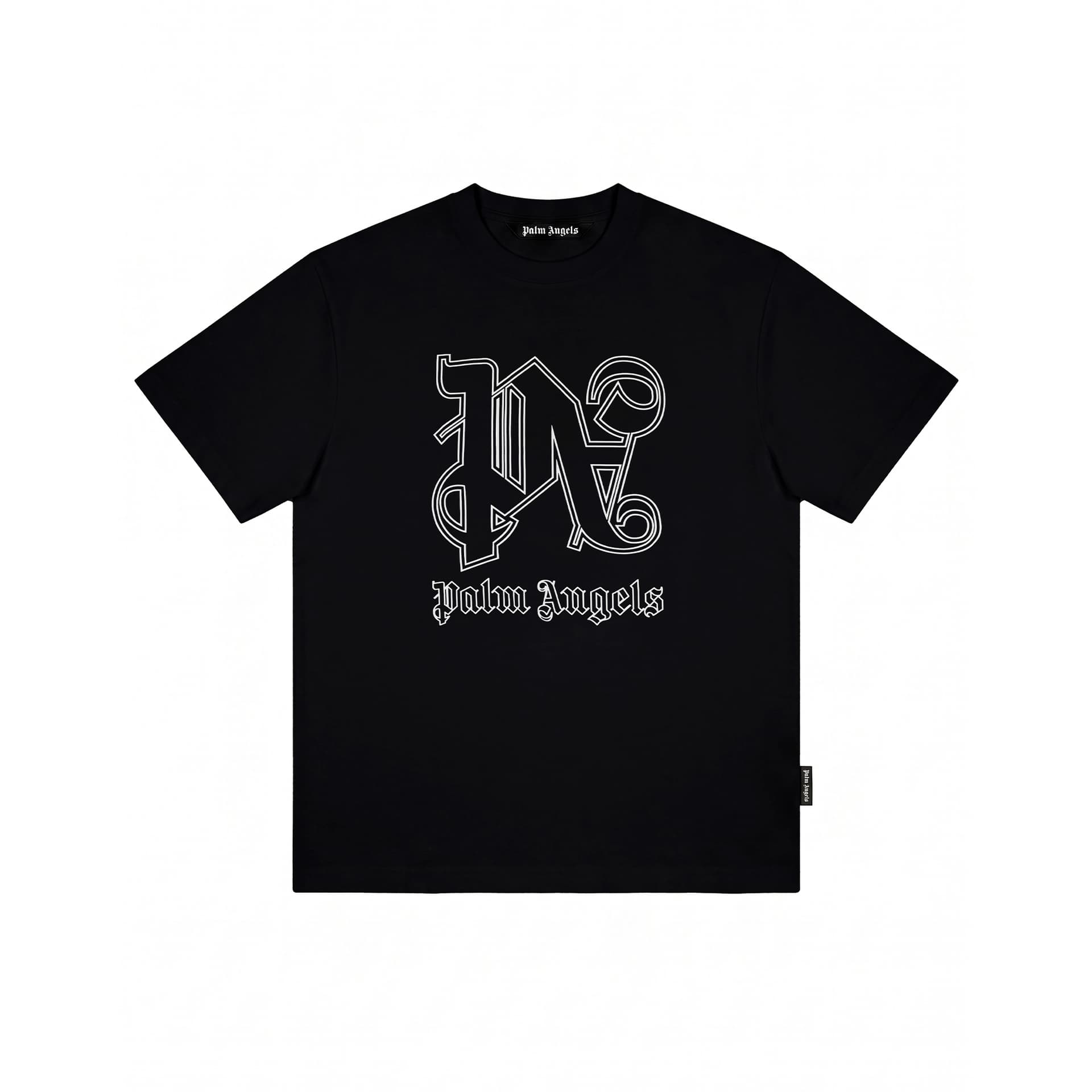 PALM ANGELS TShirts Crew Neck Thin Straight Fit