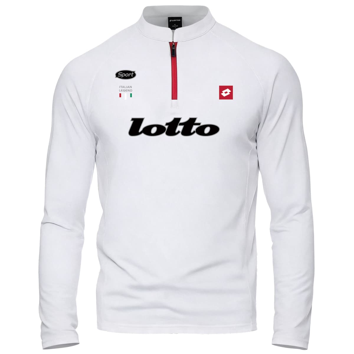 LOTTO TShirts Stand Collar Thin Straight Fit