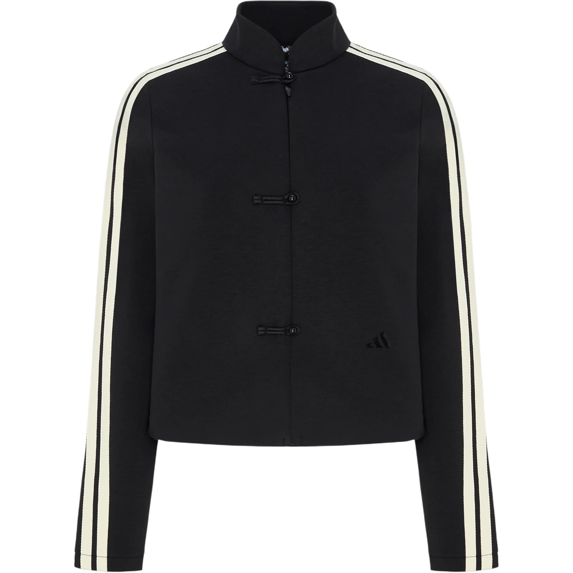 Adidas Jackets Black Stand Collar Moderate