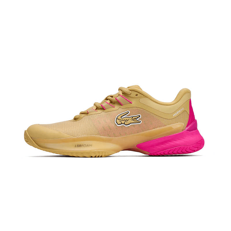 LACOSTE AGLT Tennis Lowtop Turmeric/bright Pink