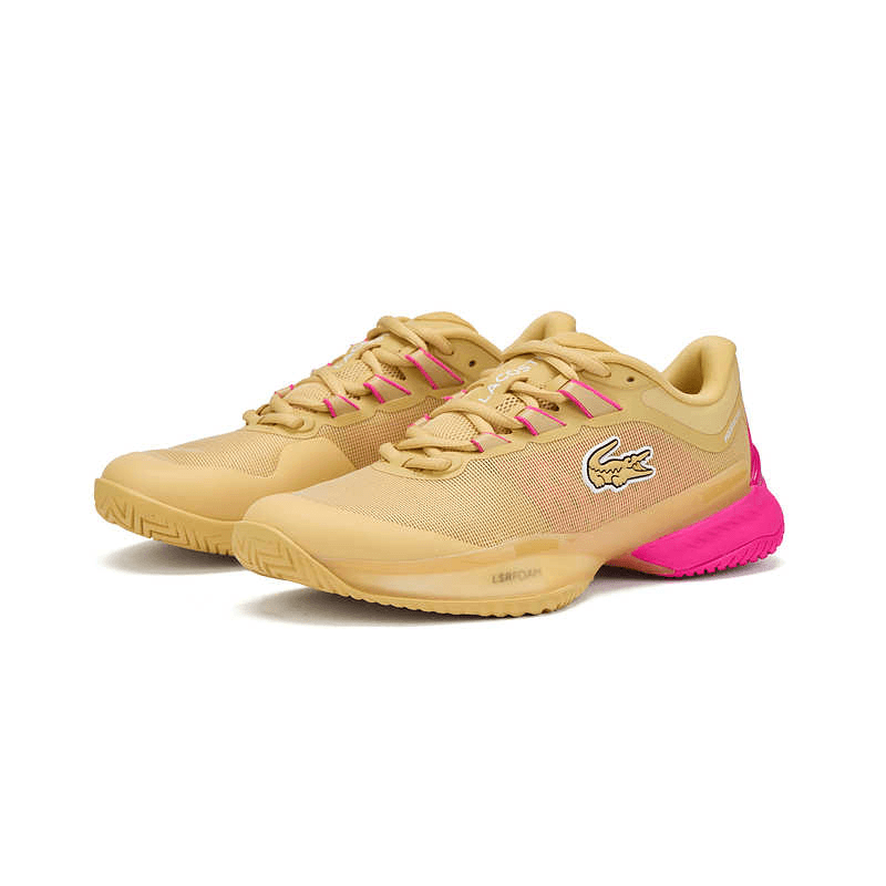 LACOSTE AGLT Tennis Lowtop Turmeric/bright Pink