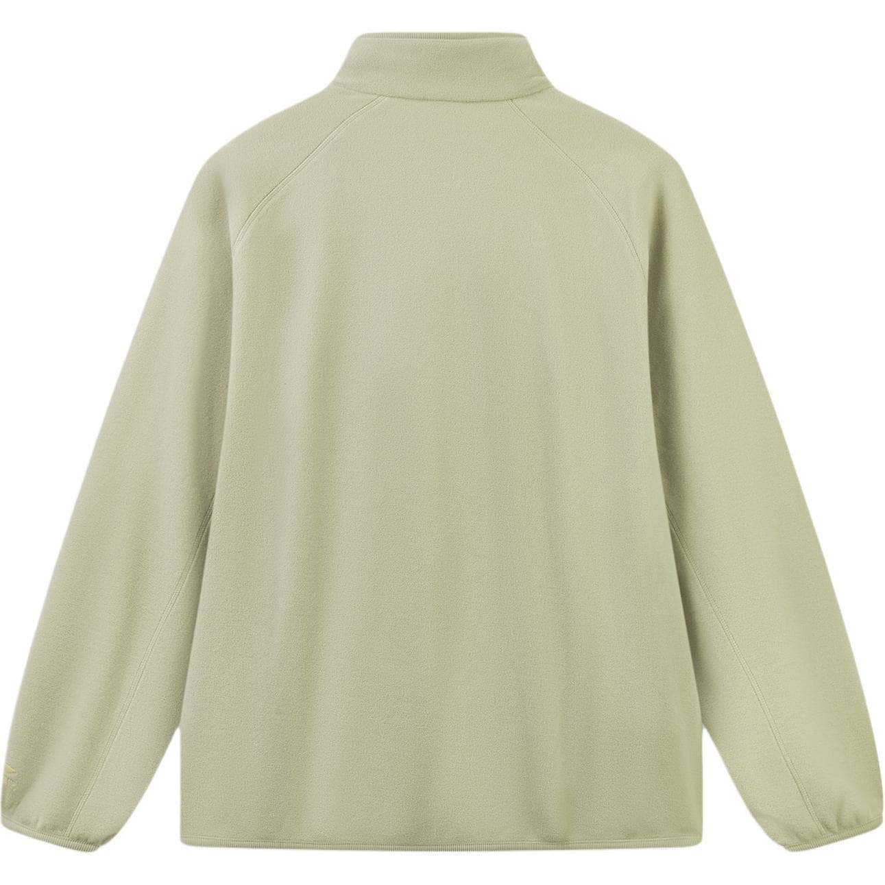 LiNing Sports Life Collection Sweatshirts Limewash Gray Stand Collar Moderate