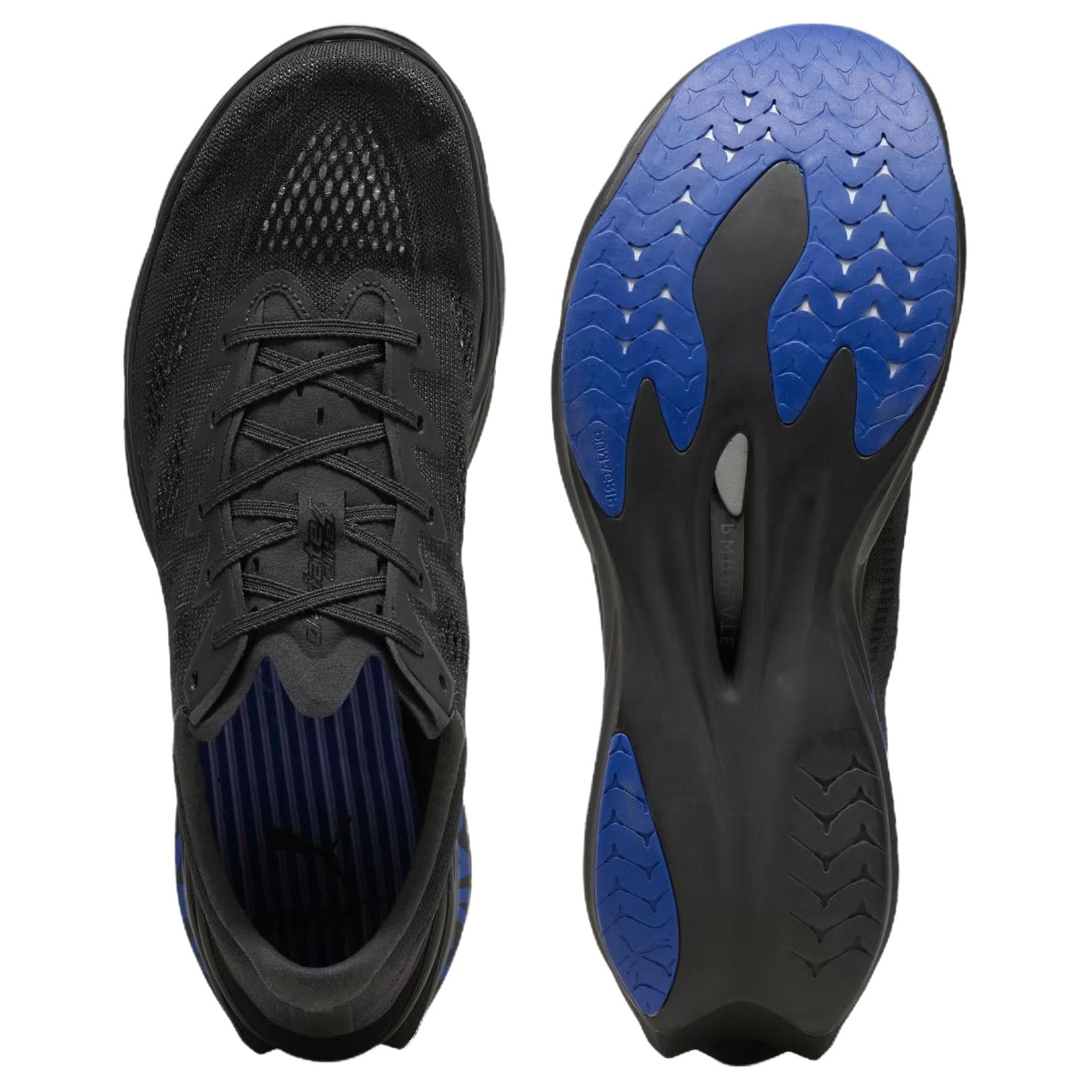 Saysky X PUMA Deviate Nitro Elite 4 Lowtop Subdued Dark GrayBright Blue
