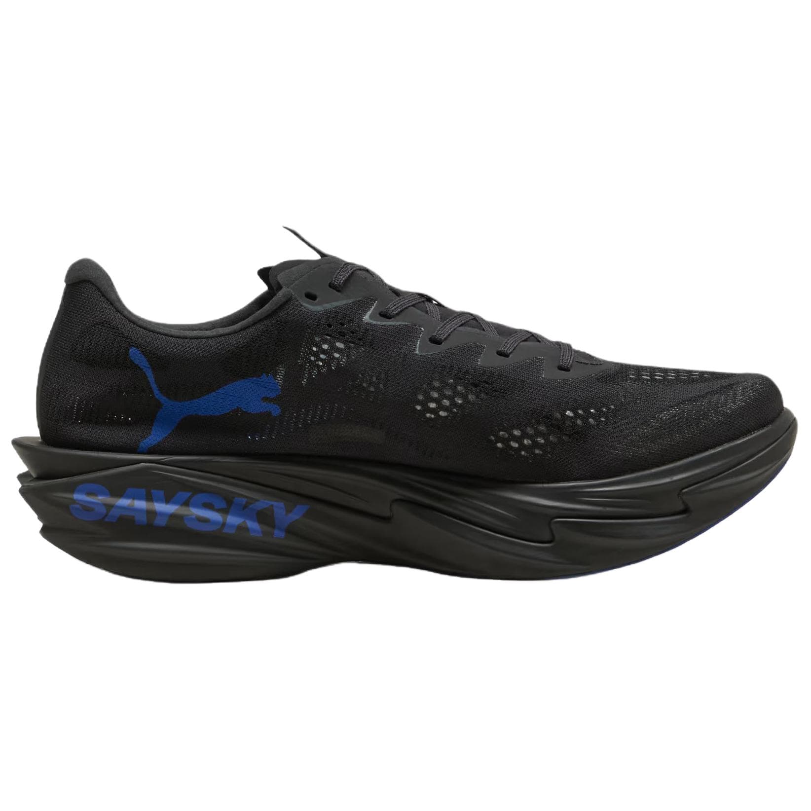 Saysky X PUMA Deviate Nitro Elite 4 Lowtop Subdued Dark GrayBright Blue
