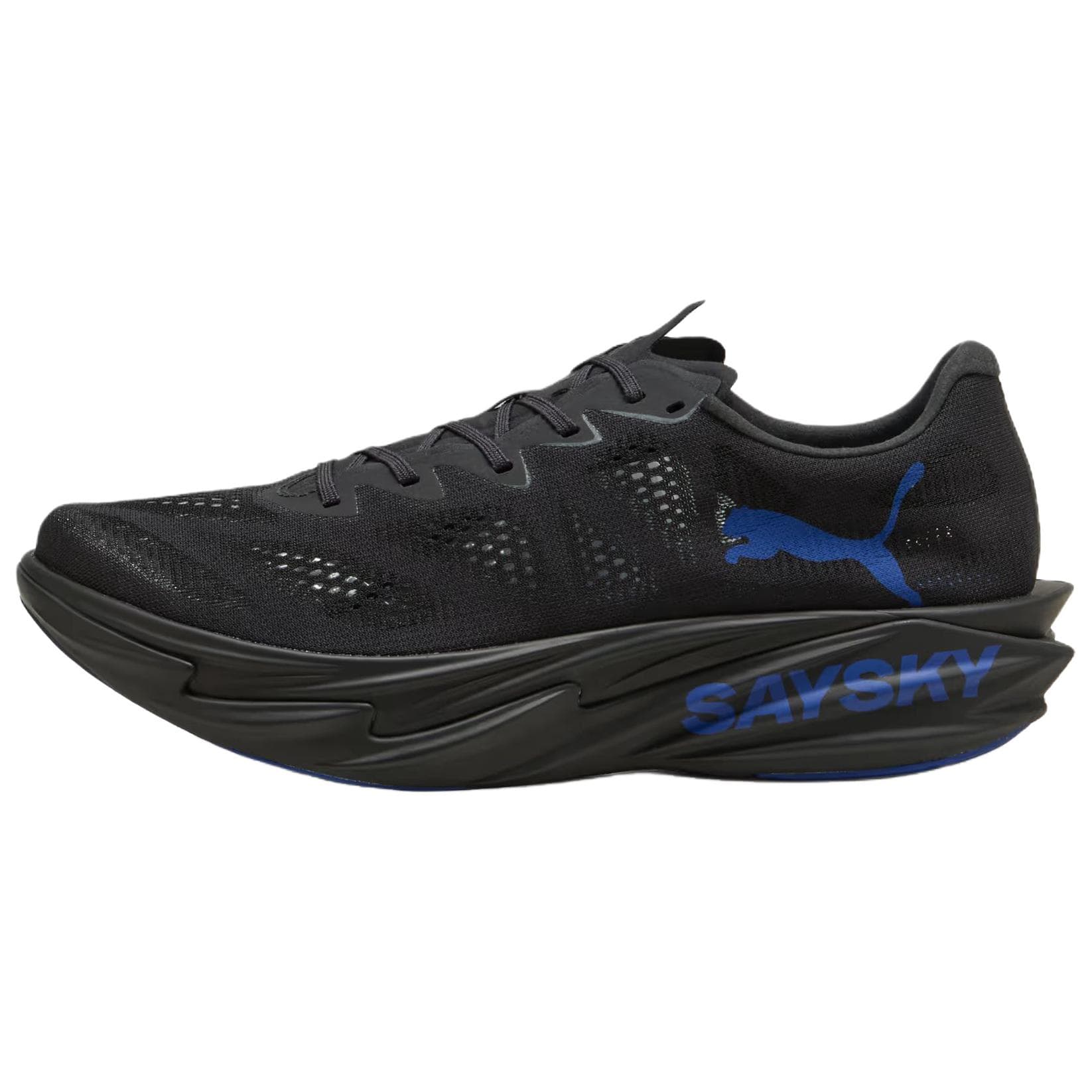 Saysky X PUMA Deviate Nitro Elite 4 Lowtop Subdued Dark GrayBright Blue