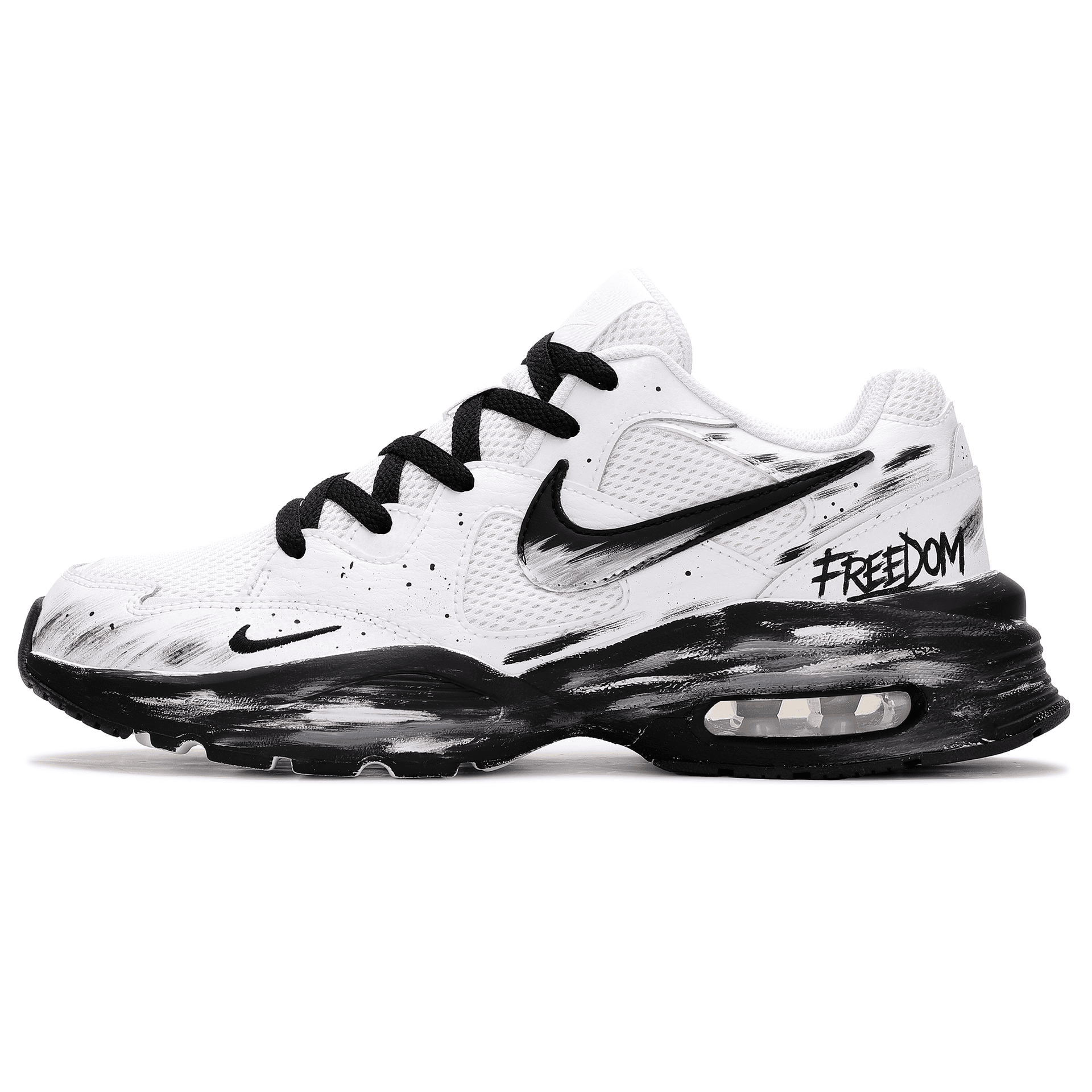 Nike Air Max Fusion Lowtop Black White