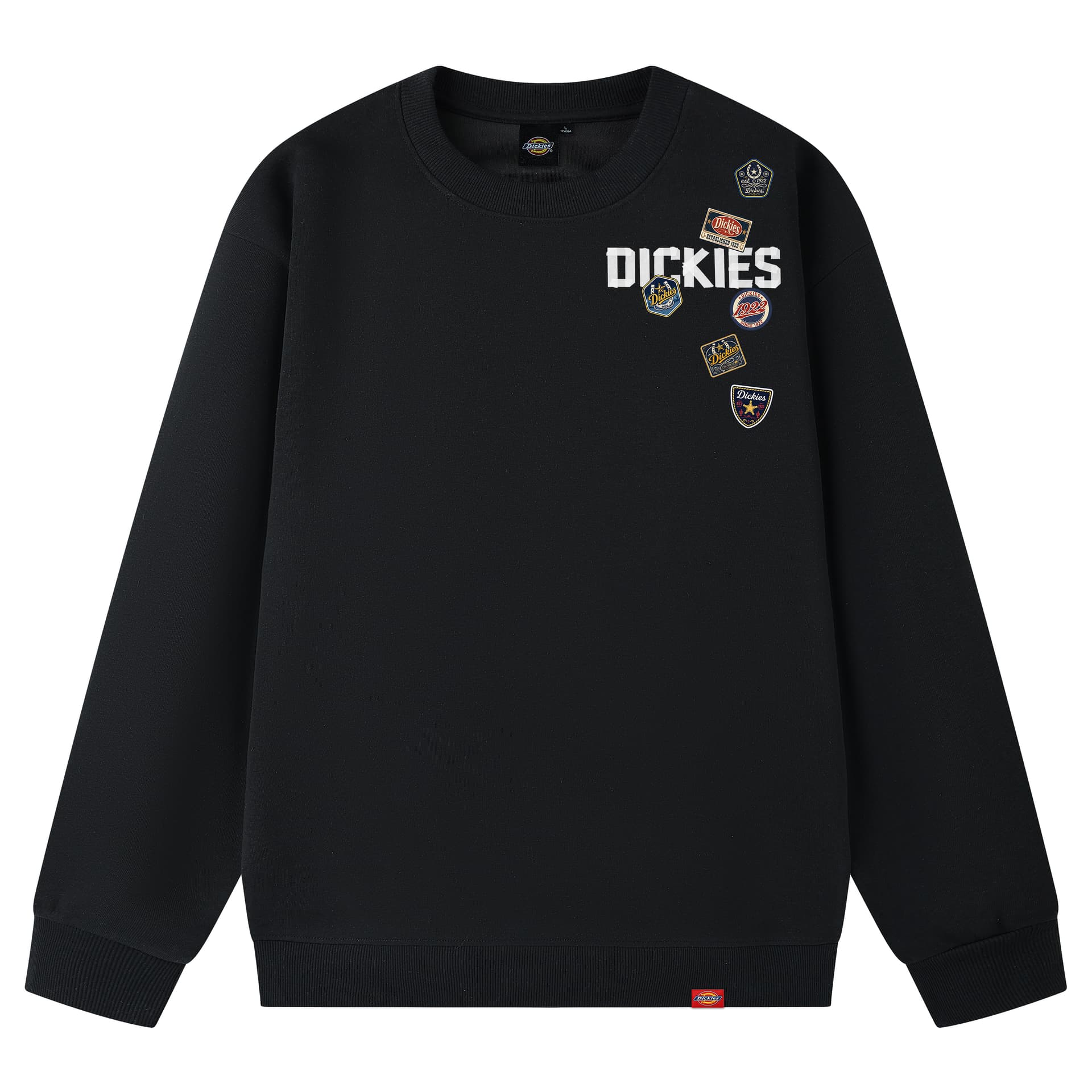 Dickies Sweatshirts Crew Neck Moderate Straight Fit