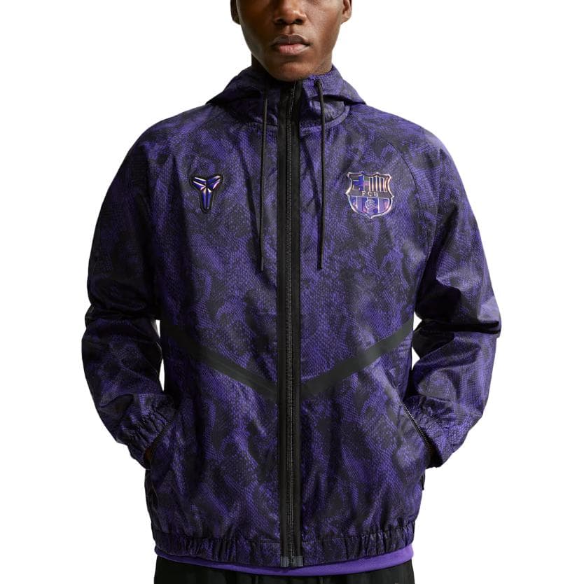 Nike FC Jackets Purple Black Hooded (Nondetachable) Moderate Other