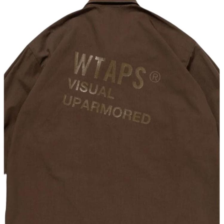 WTAPS Jackets Brown Lapel Moderate