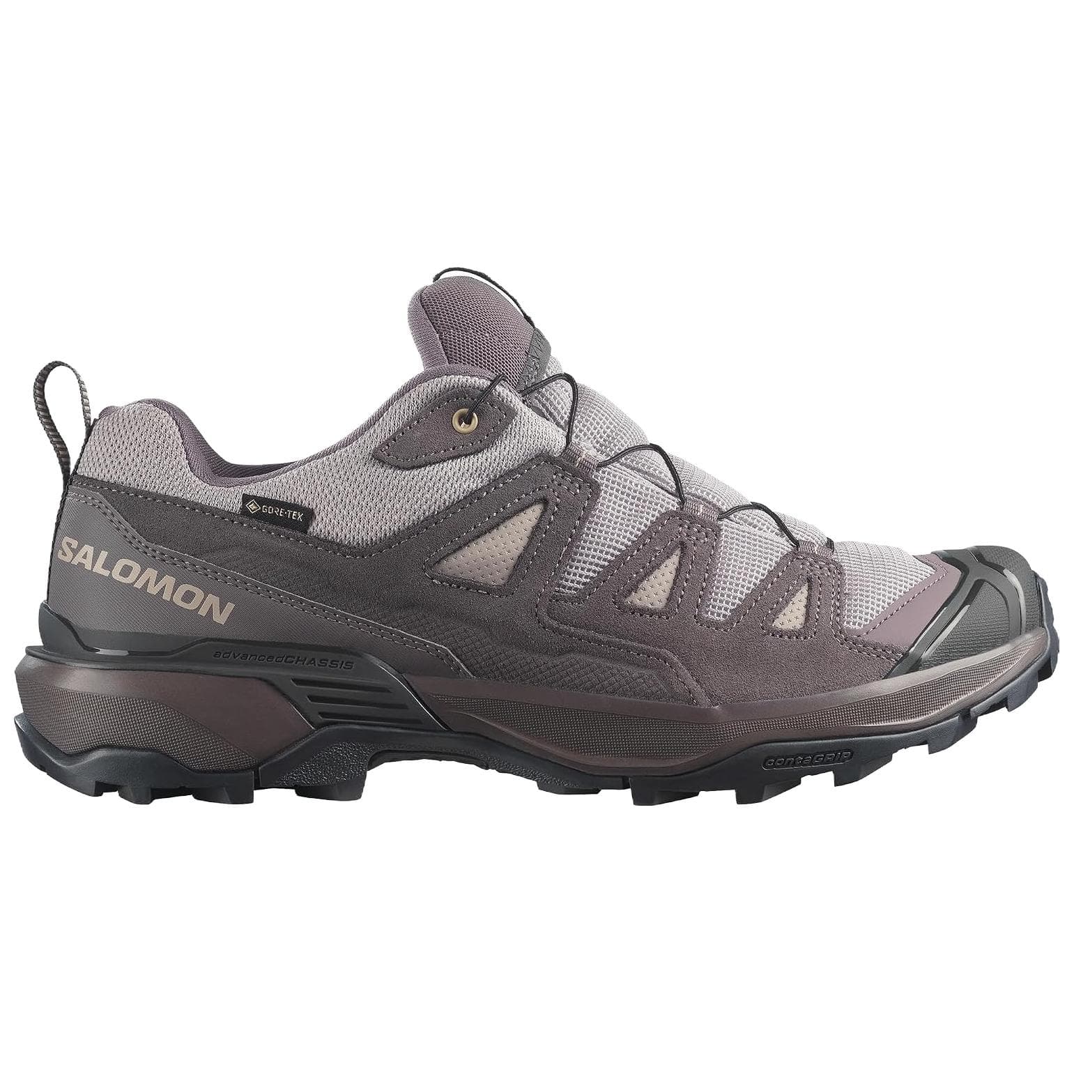 SALOMON X ULTRA 360 Mountaineering & Hiking Lowtop Gray Purple
