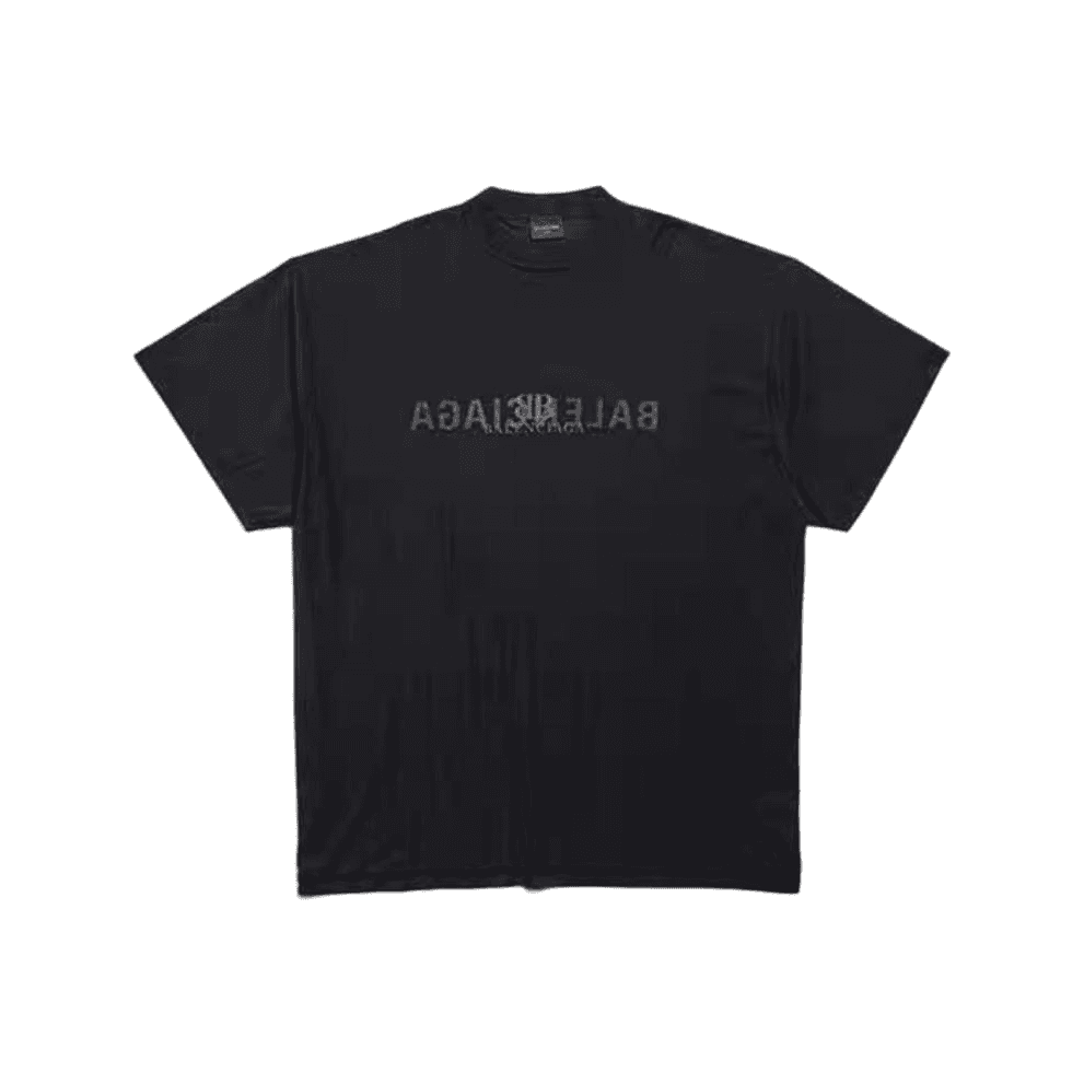 Balenciaga FW24 T Shirt Loose Fit Black