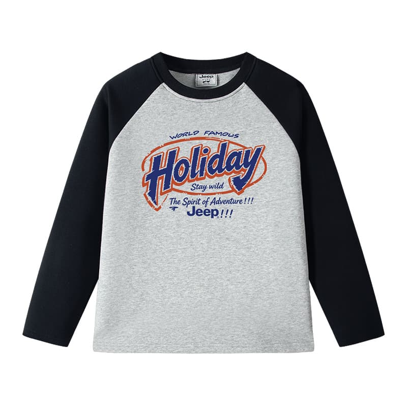 Jeep Grade School TShirts Crew Neck Moderate Stretch