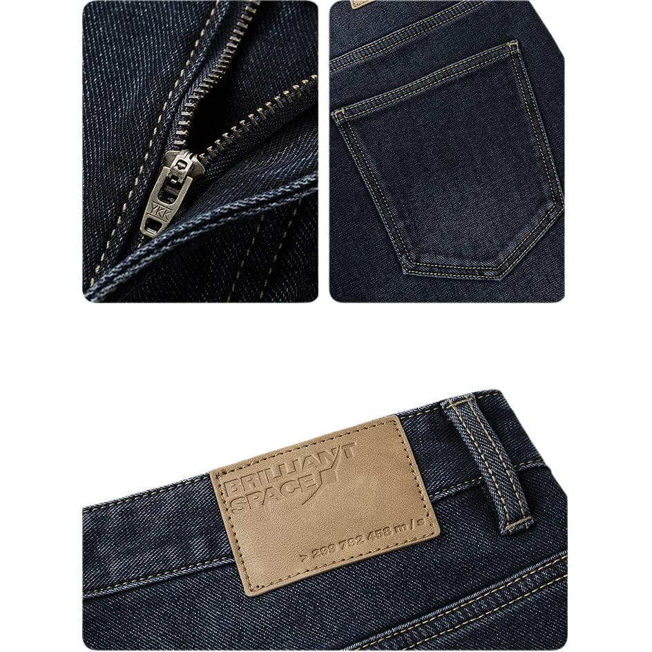 HLA Jeans Blue Gray Denim Gradient (Dark) G5 Moderate Straight Fit