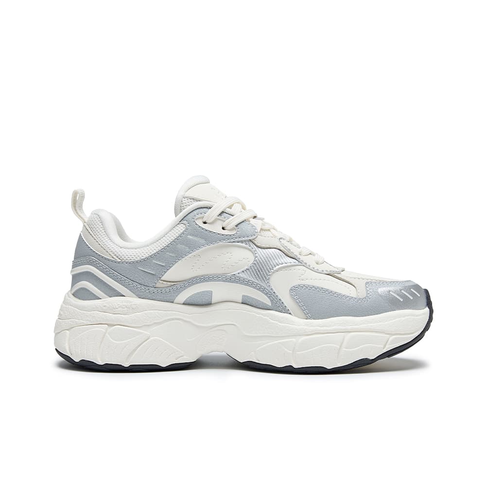 Champion Chunky Lowtop Silver White/Milk White