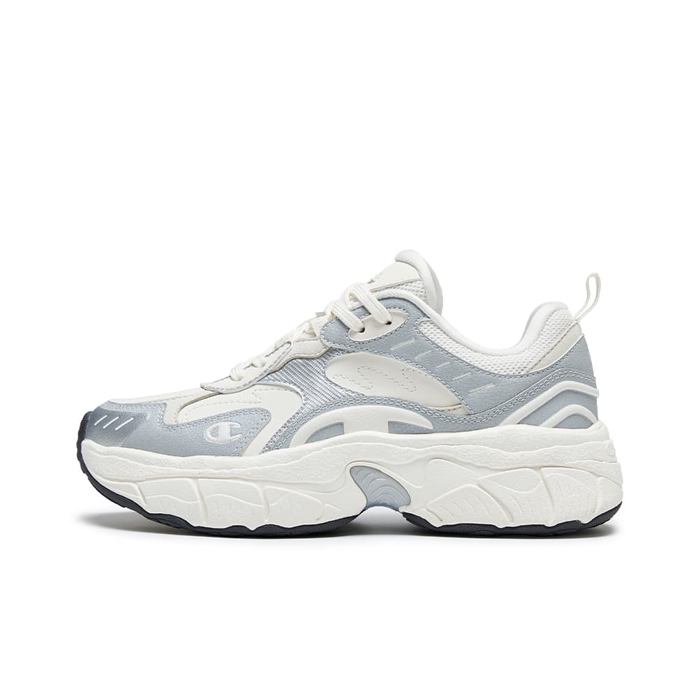 Champion Chunky Lowtop Silver White/Milk White