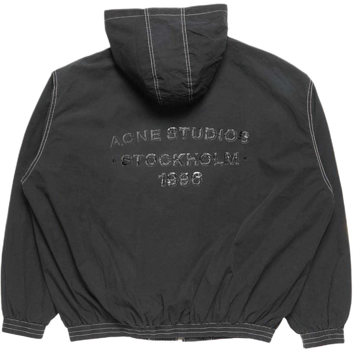 Acne Studios Jackets Black Hooded (Nondetachable) Moderate Straight Fit