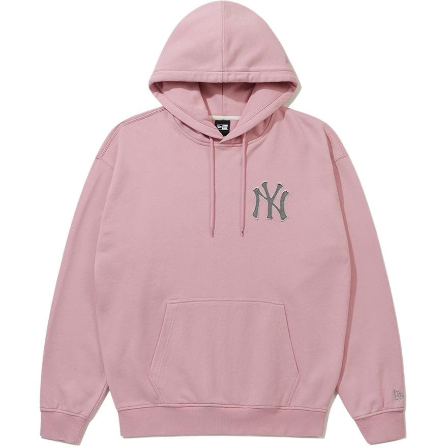 New Era Sweatshirts Pink Hooded (Nondetachable) Moderate Straight Fit