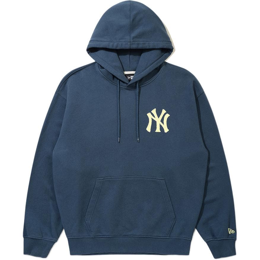 New Era Sweatshirts Dark Blue Hooded (Nondetachable) Moderate Straight Fit