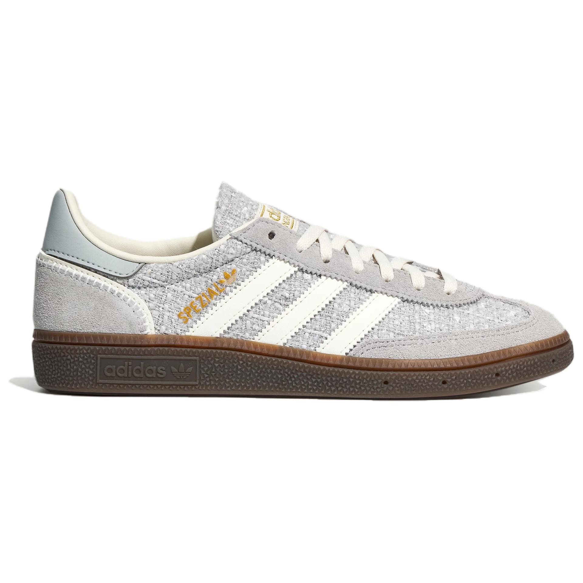 Adidas Originals HANDBALL SPEZIAL German Army Trainers Lowtop Crystal White/Light Gray/Jade White