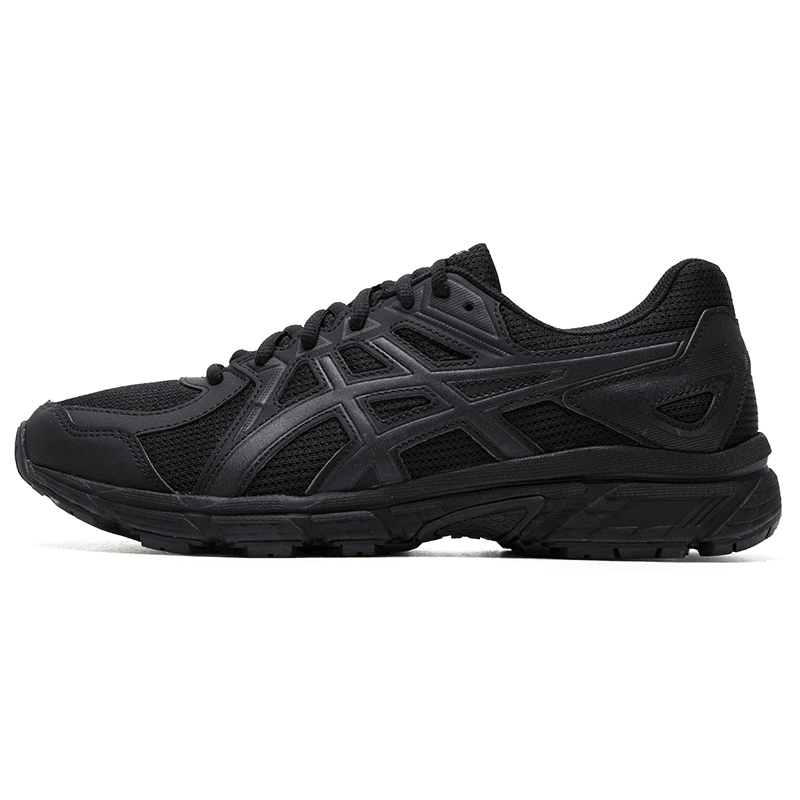 ASICS Jog 100 T Fabric Breathable VIBRAM® MEGAGRIP Triple Black