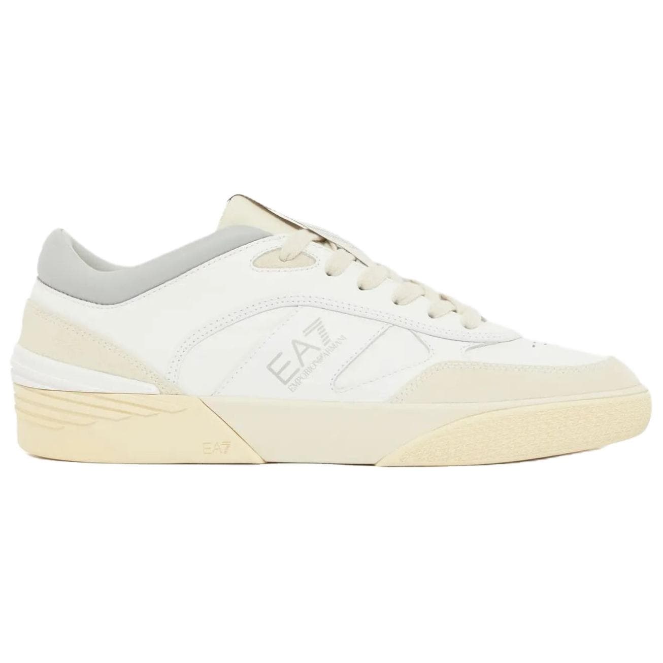 EMPORIO ARMANI EA7 Lowtop Gray White