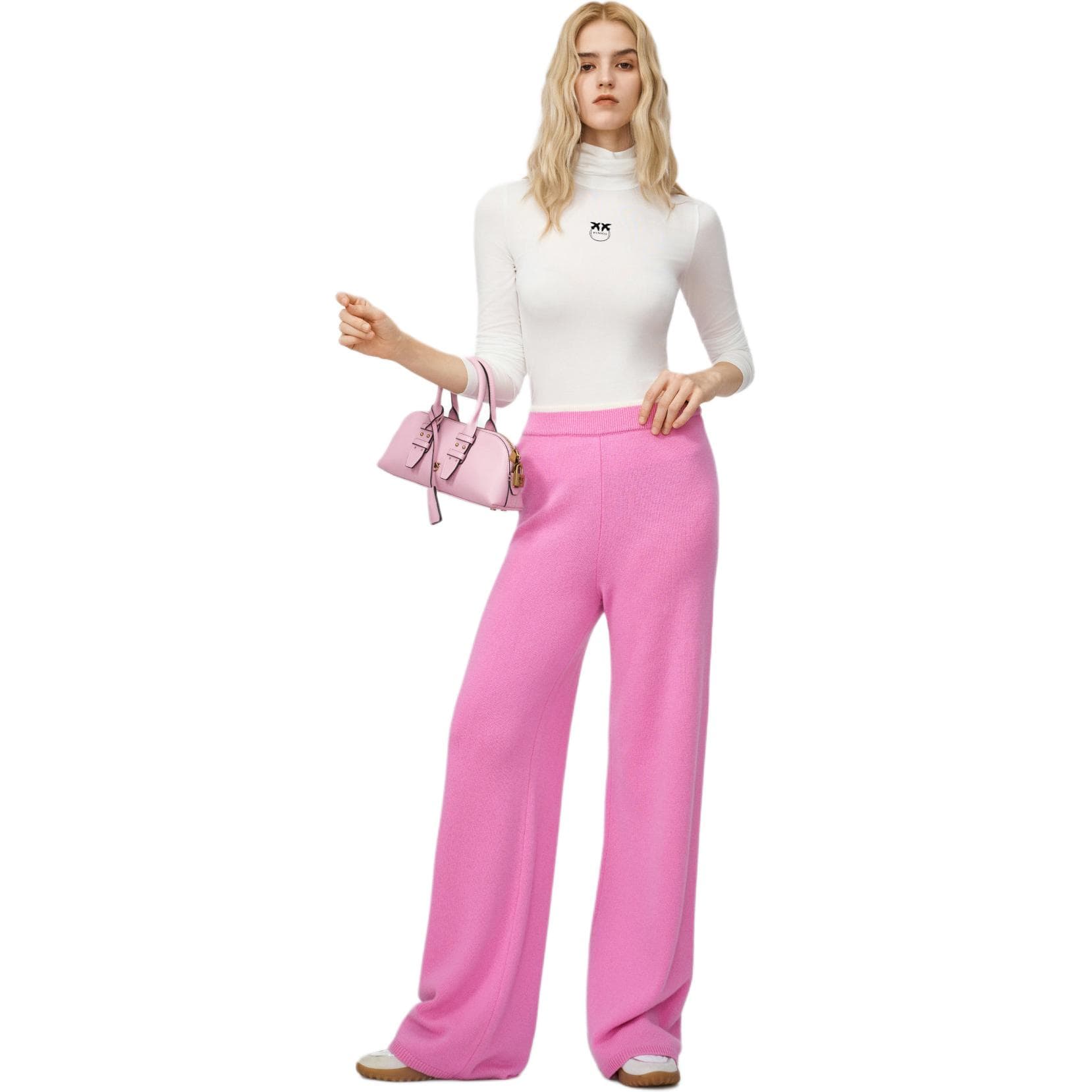 PINKO Rose Red Moderate Straight Fit