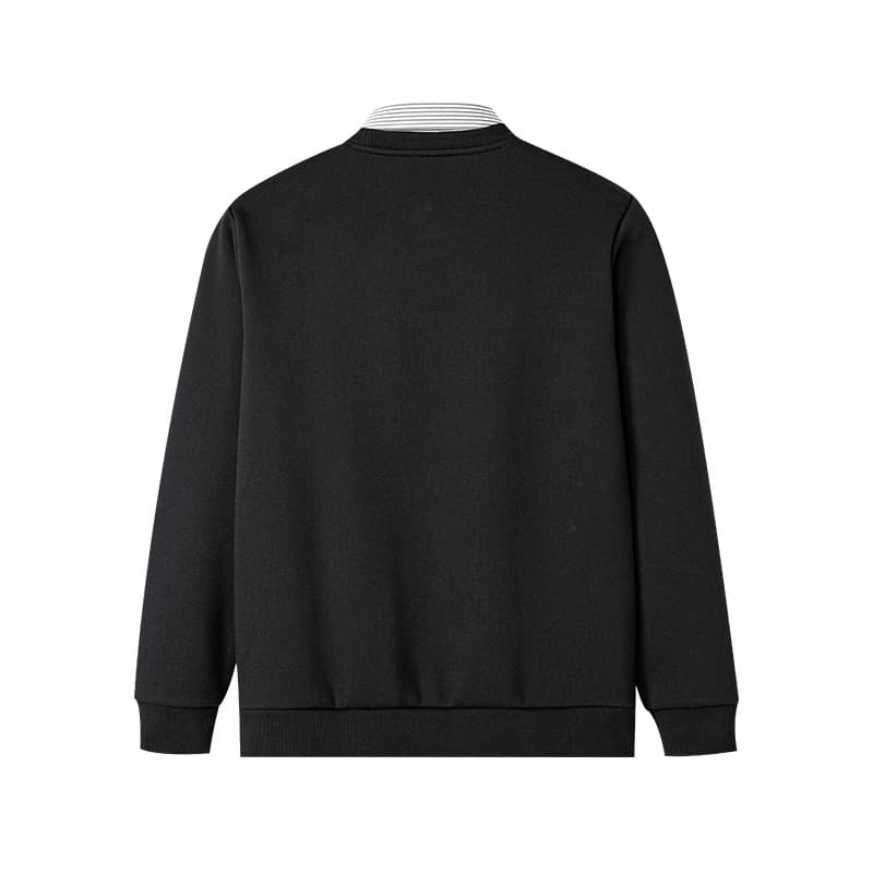 HLA Knitwear Lapel Thickened