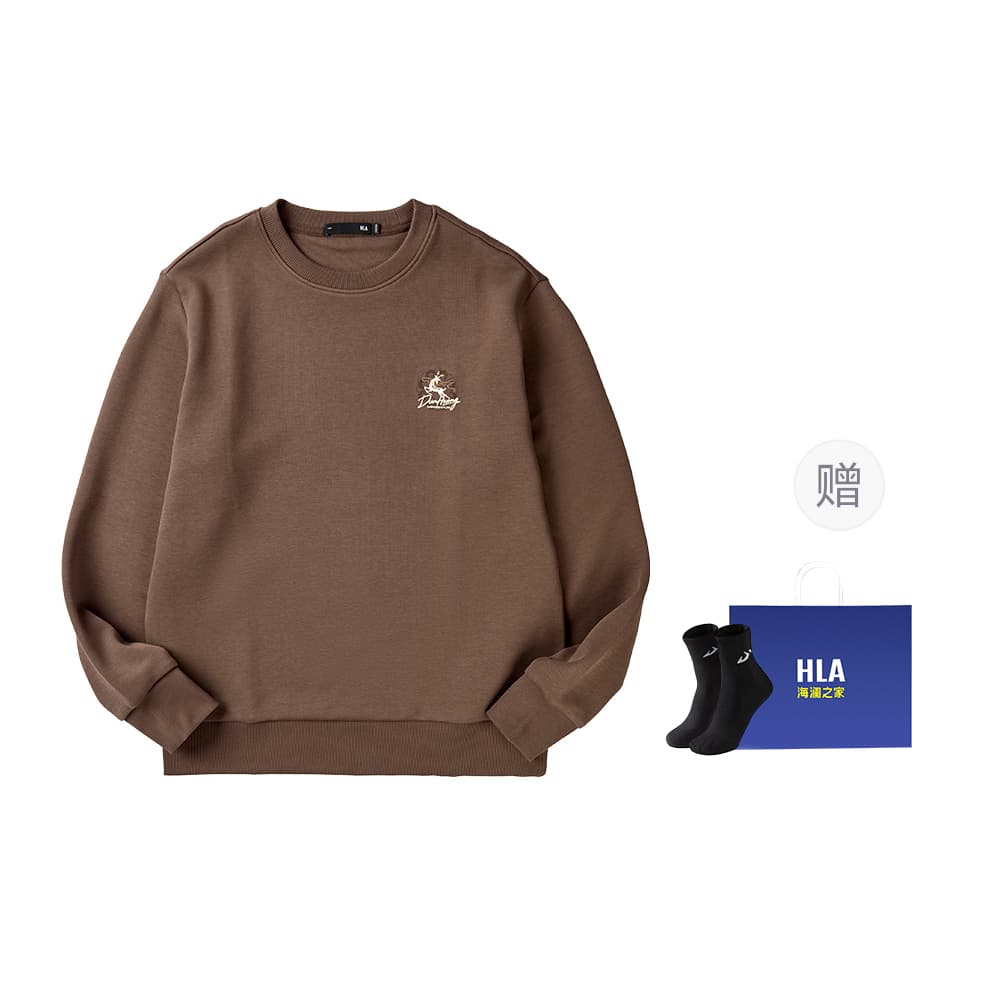 HLA Sweatshirts Crew Neck Moderate Other