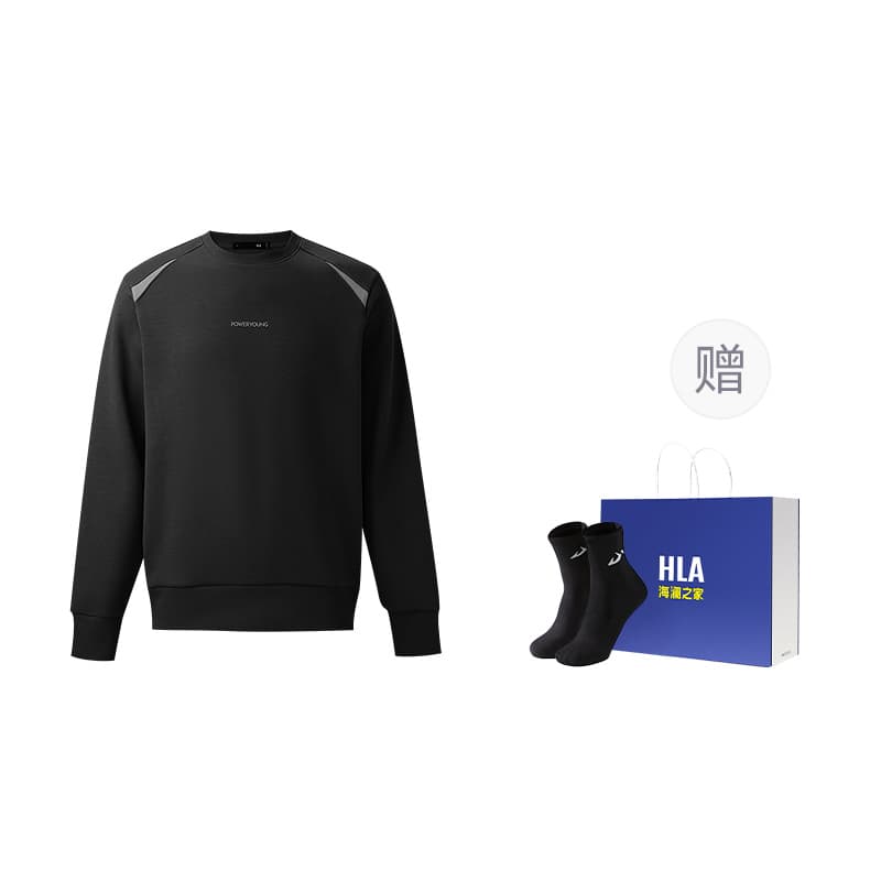 HLA Sweatshirts Crew Neck Moderate
