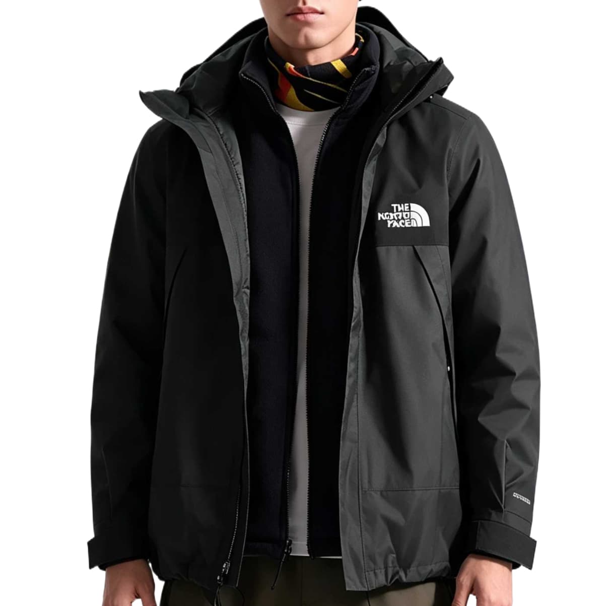THE NORTH FACE Windbreaker Jackets Cosmic Black2Piece Set Hooded (Nondetachable) Moderate