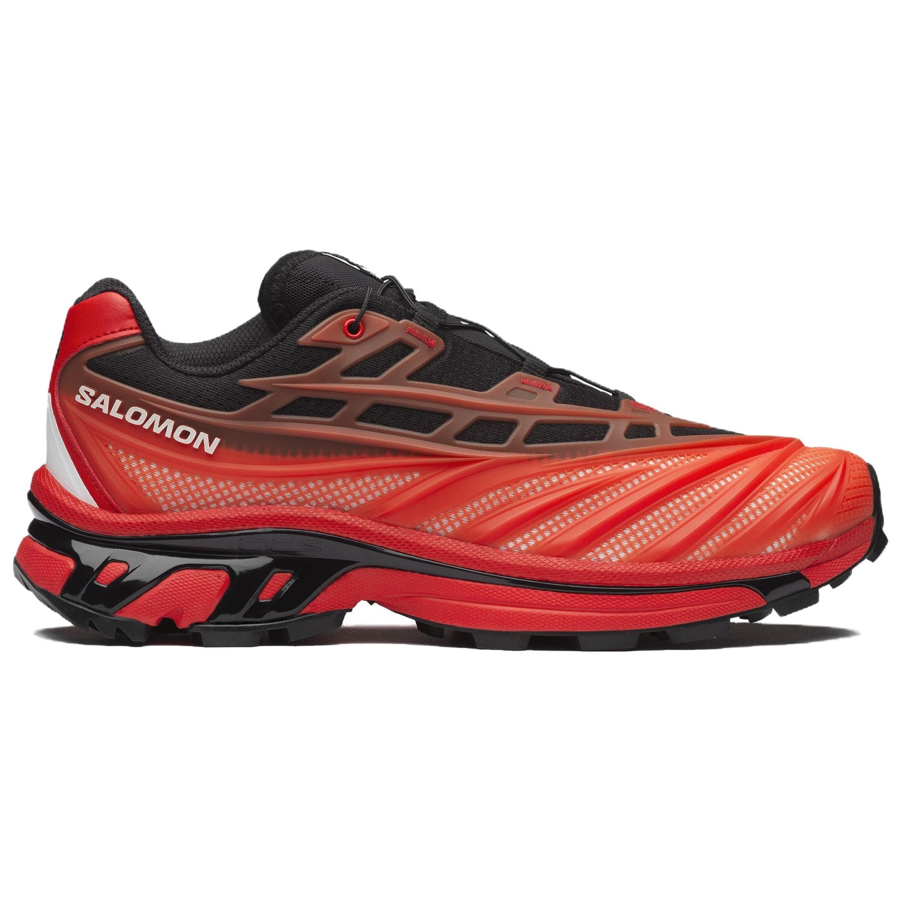 SALOMON XTEVO Lowtop Black/Fire Red/White