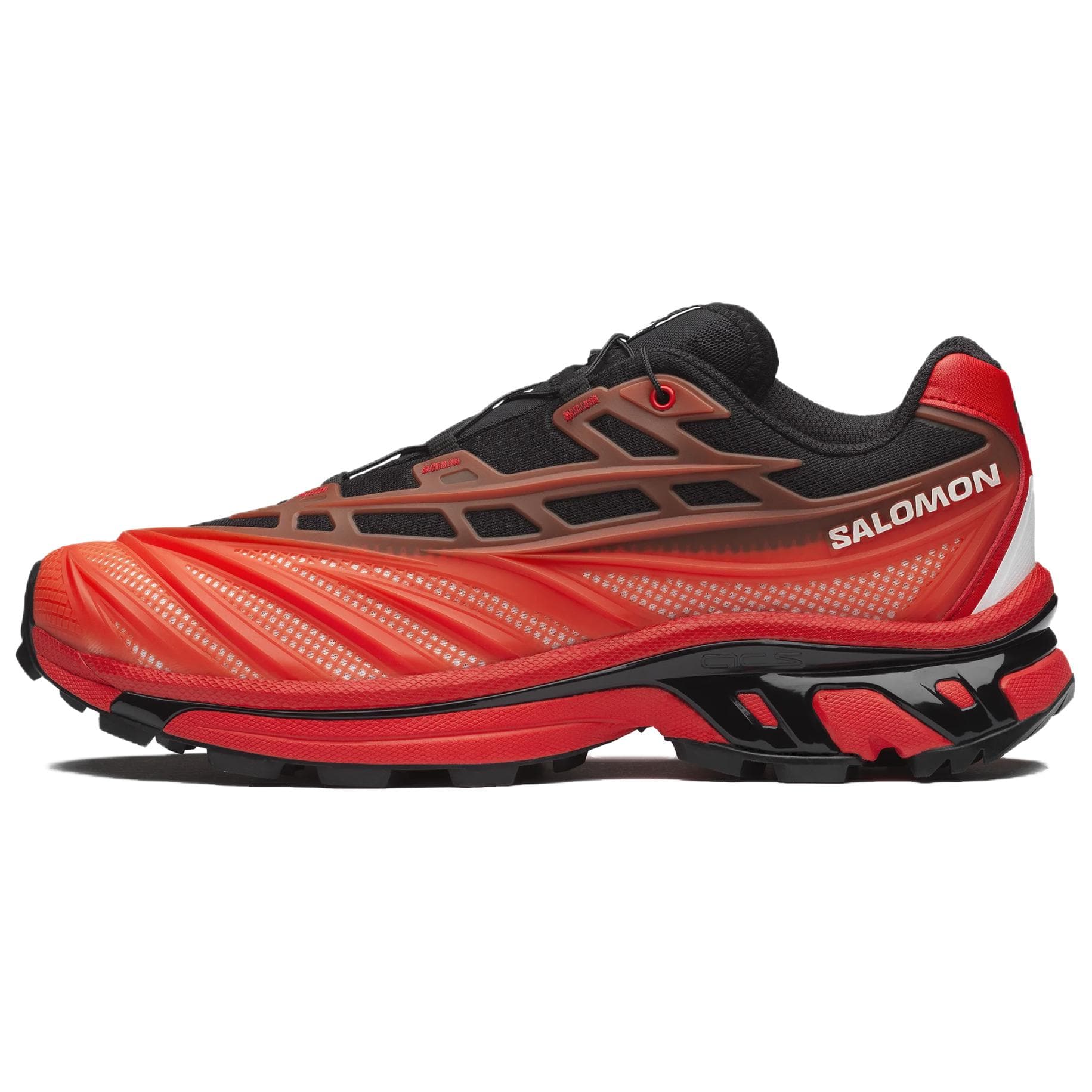 SALOMON XTEVO Lowtop Black/Fire Red/White