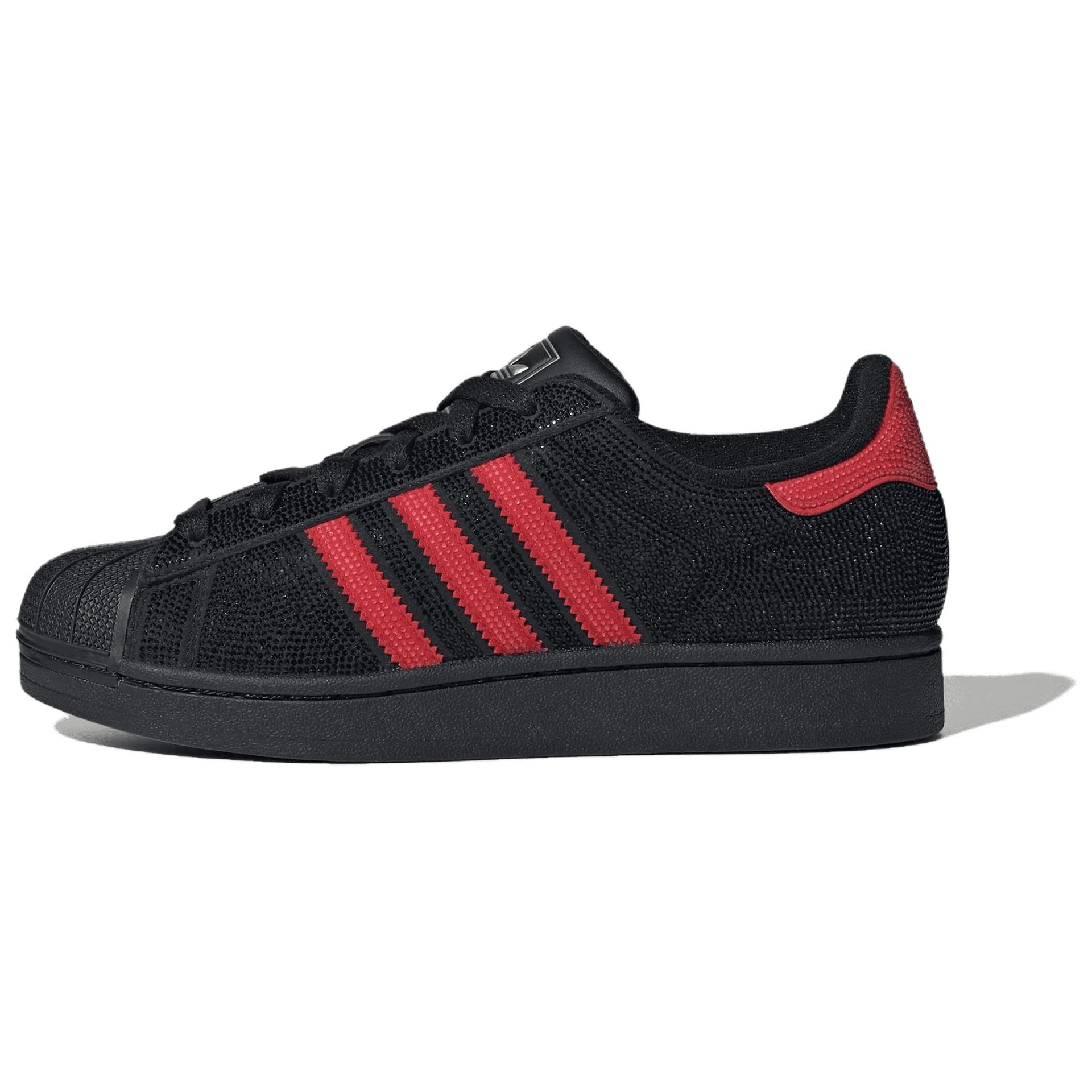 Adidas Originals Superstar 2 Skate Lowtop Black/Light Scarlet