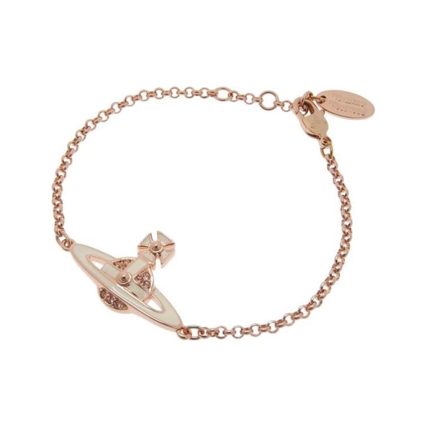 Vivienne Westwood Metal Bracelets Beige/Rose Gold