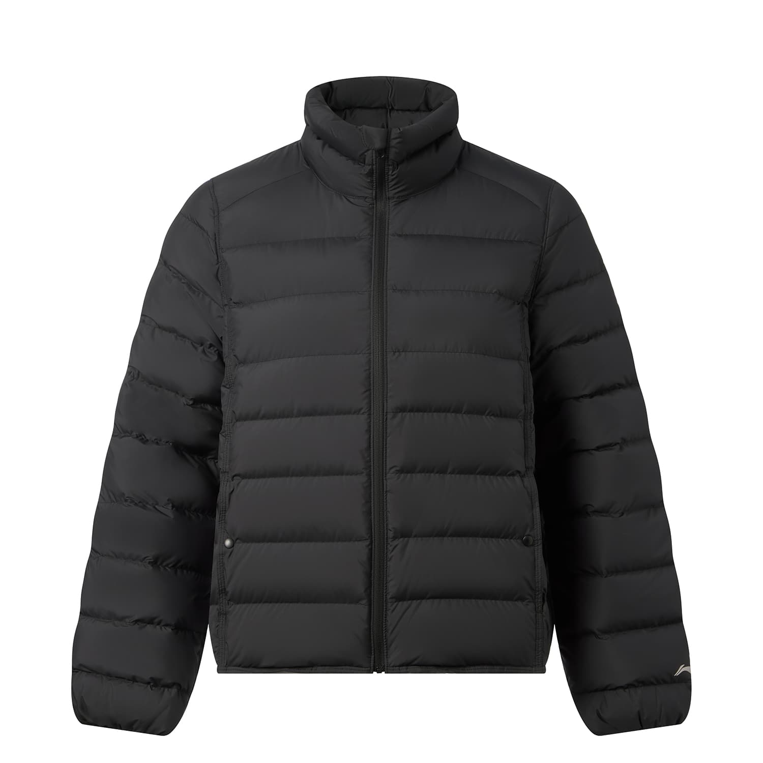 LiNing Down Jackets Black Stand Collar Moderate