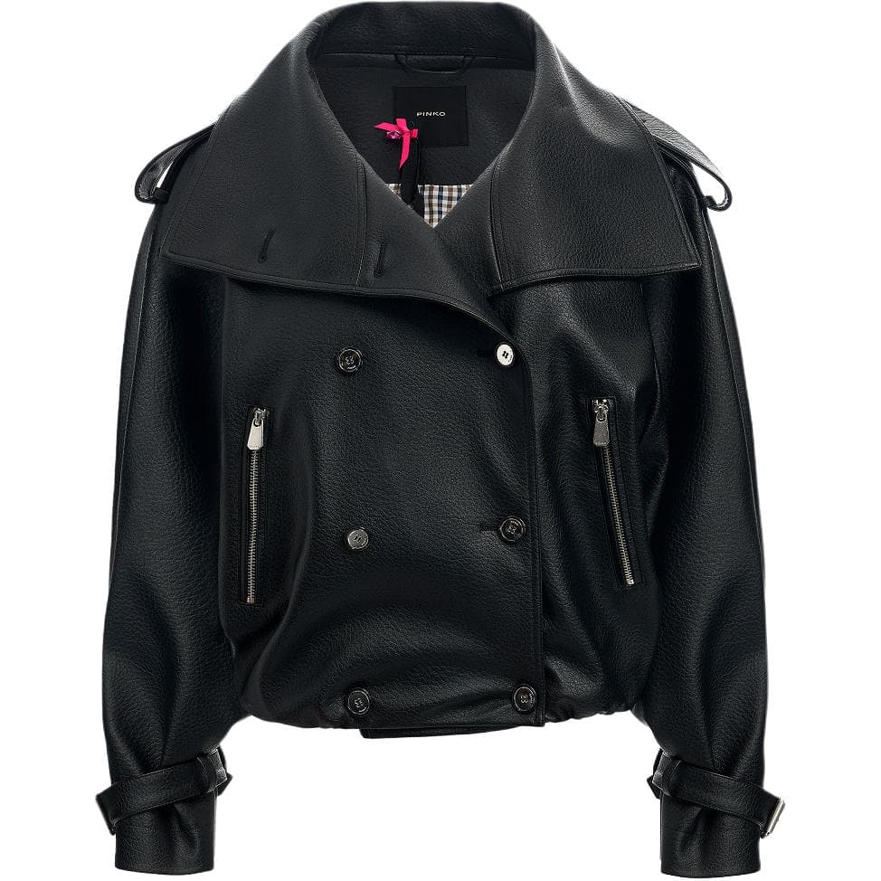 PINKO Jackets Black Lapel Moderate
