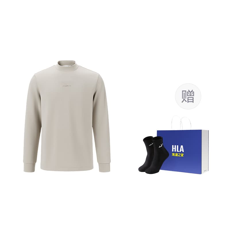 HLA The Mountain Collection TShirts HalfTurtleneck Moderate