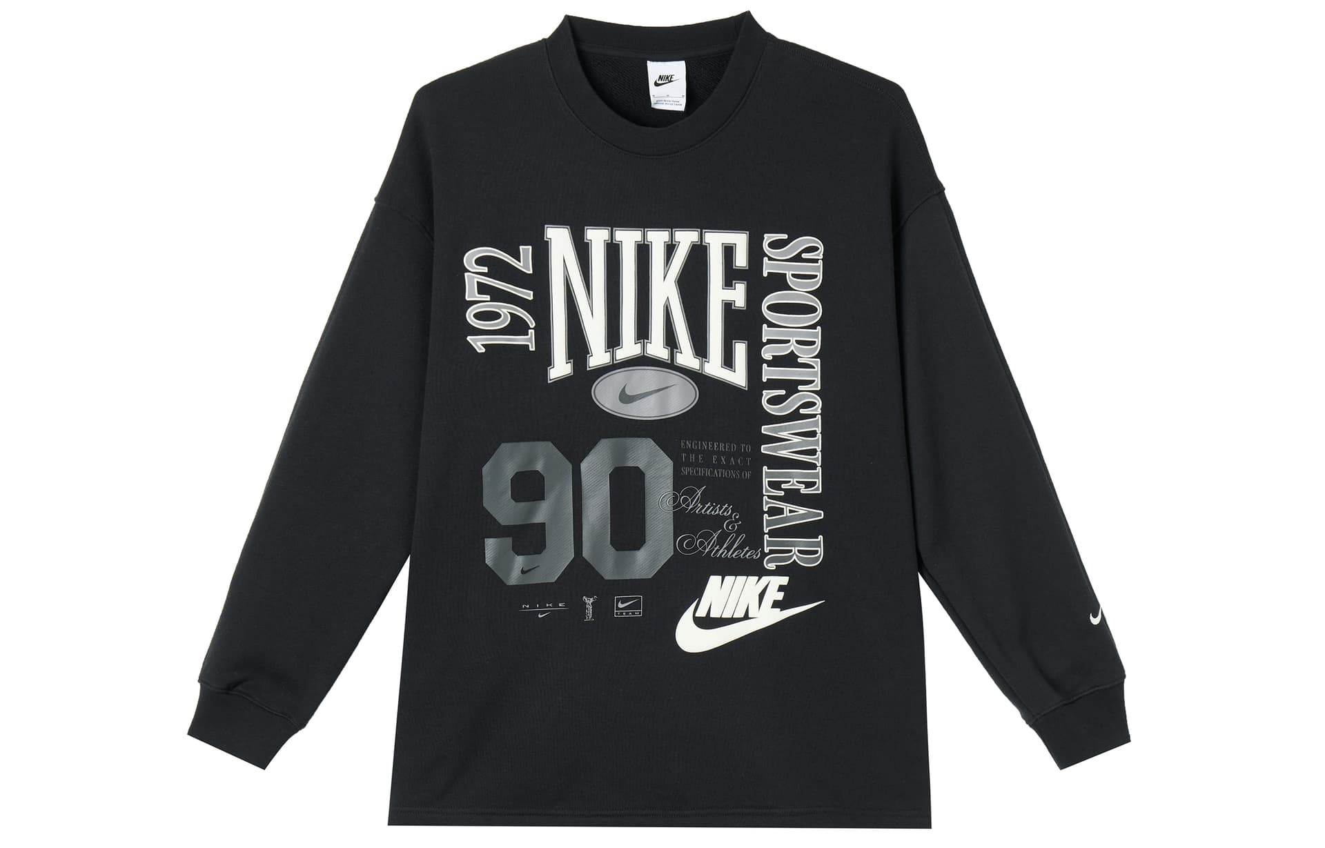 Nike Sportswear Oversized Crew Neck French Terry Sweatshirt