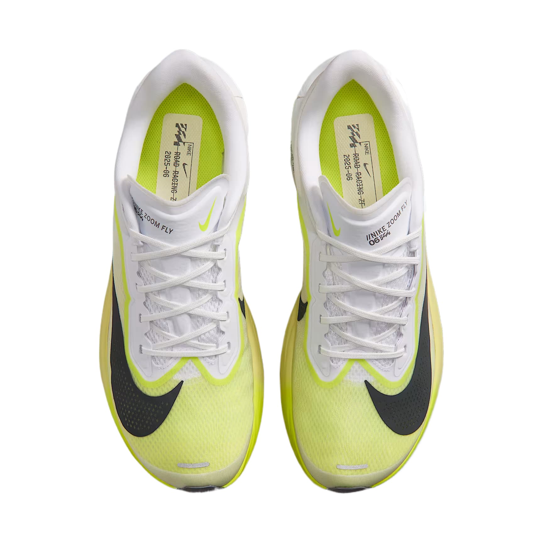 Nike Zoom Fly 6 Lowtop White/Lemon/Lemon Chiffon/Charcoal Gray