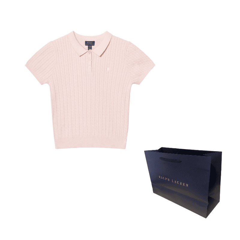 Polo Ralph Lauren Sweater SS26 Classic Version Pink Kids'