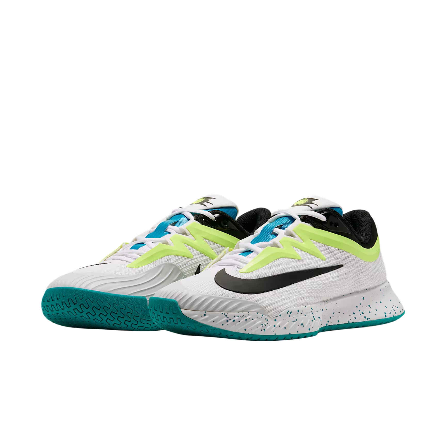 Nike Vapor 12 Tennis Lowtop White/Volt Green/Vibrant Green/Black