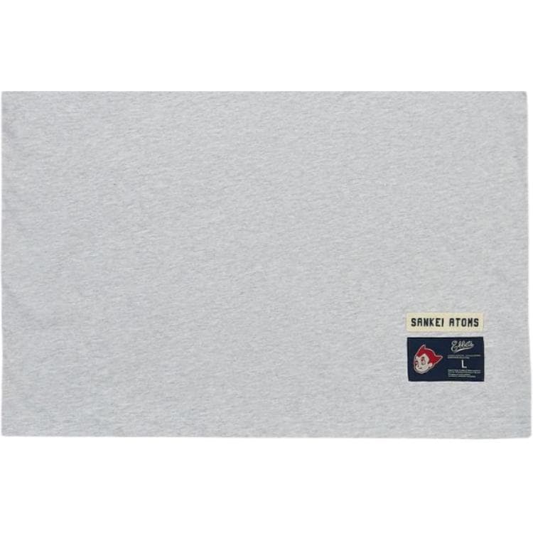 PALACE X EBBETS FIELD FLANNELS Ebbets Field Flannels TShirts Gray Crew Neck Moderate Straight Fit